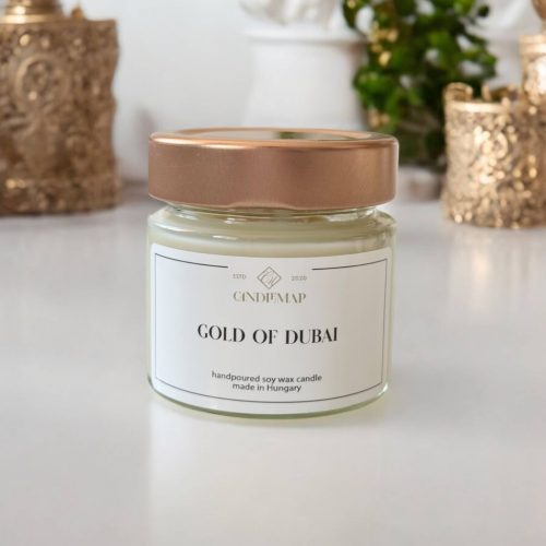 Gold of Dubai soy candle 125 ml