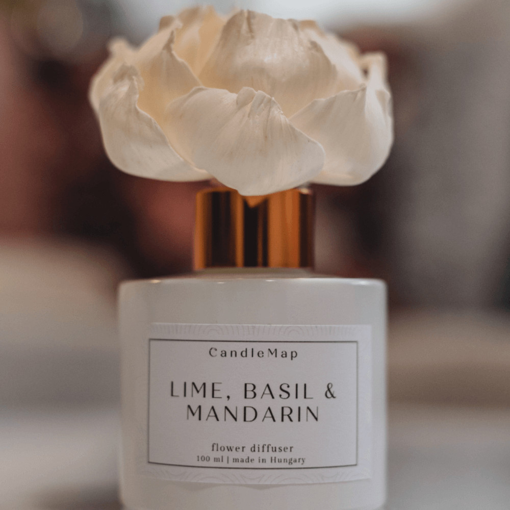 Lime basil mandarin Flower diffuser