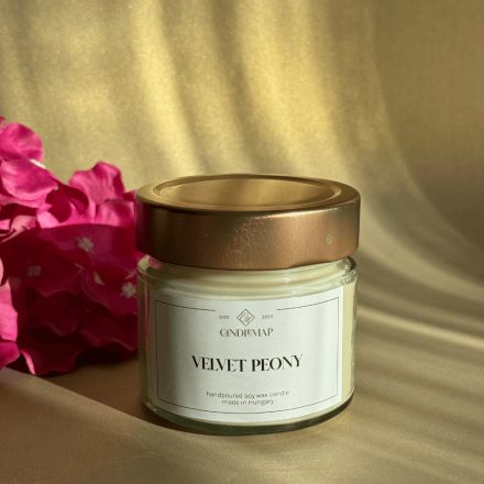 Velvet Peony soy wax candles 400 ml